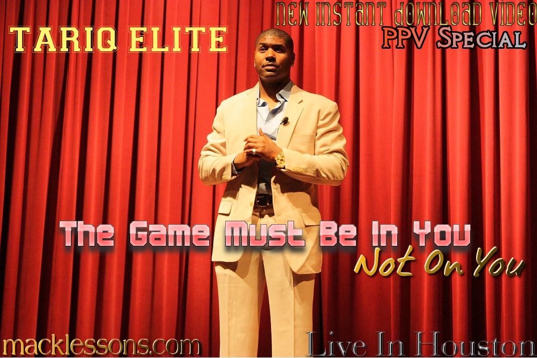 In this video presentation,best selling author Tariq Elite Nasheed talks about the importance of ...